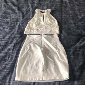 Lulus White Two Piece Set
